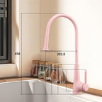 Modern Stainless Steel kitchen sink mixer tap pull out spray additional view