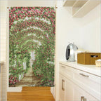 Modern Fabric doorway curtain room divider design main view