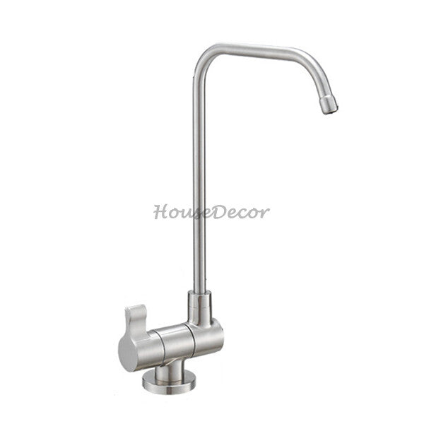 Modern kitchen sink mixer tap swivel spout main view