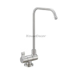 Modern kitchen sink mixer tap swivel spout main view