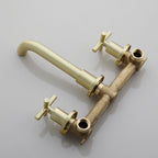 Brass bath shower mixer tap wall mounted design additional view