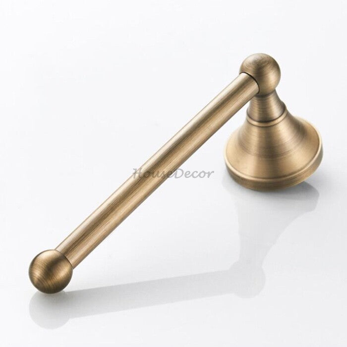 Antique Brass toilet paper holder wall mounted design additional view