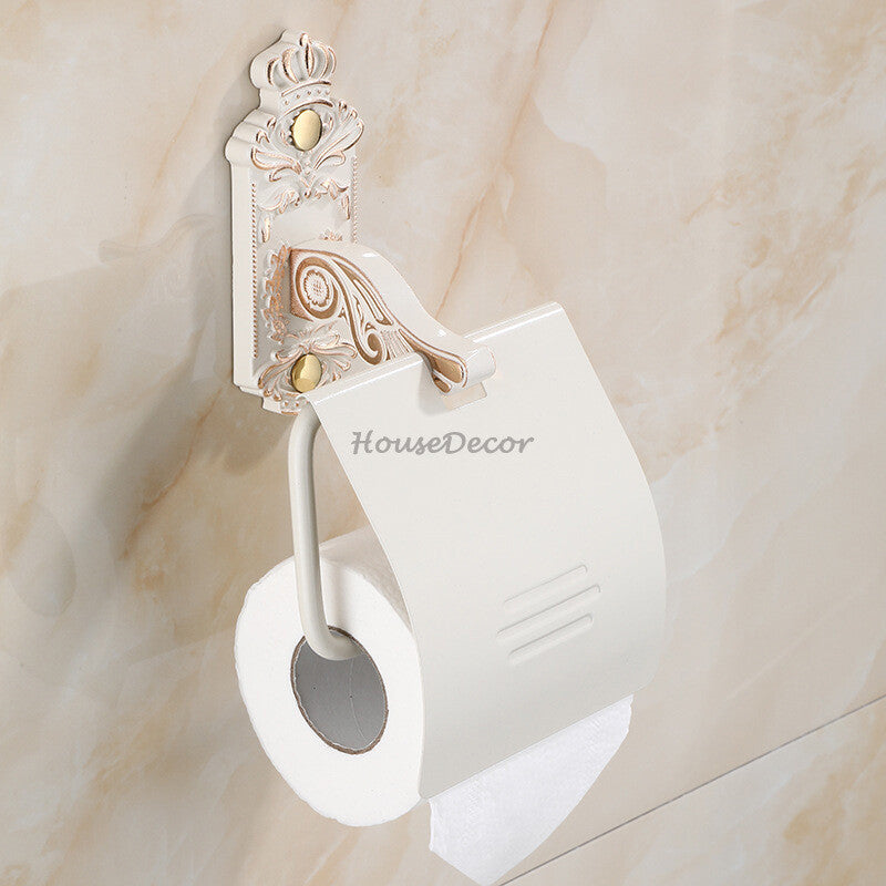 Modern Aluminum toilet paper holder wall mounted design additional view