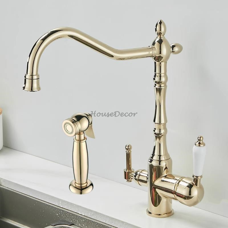 Modern bath shower mixer tap swivel spout additional view