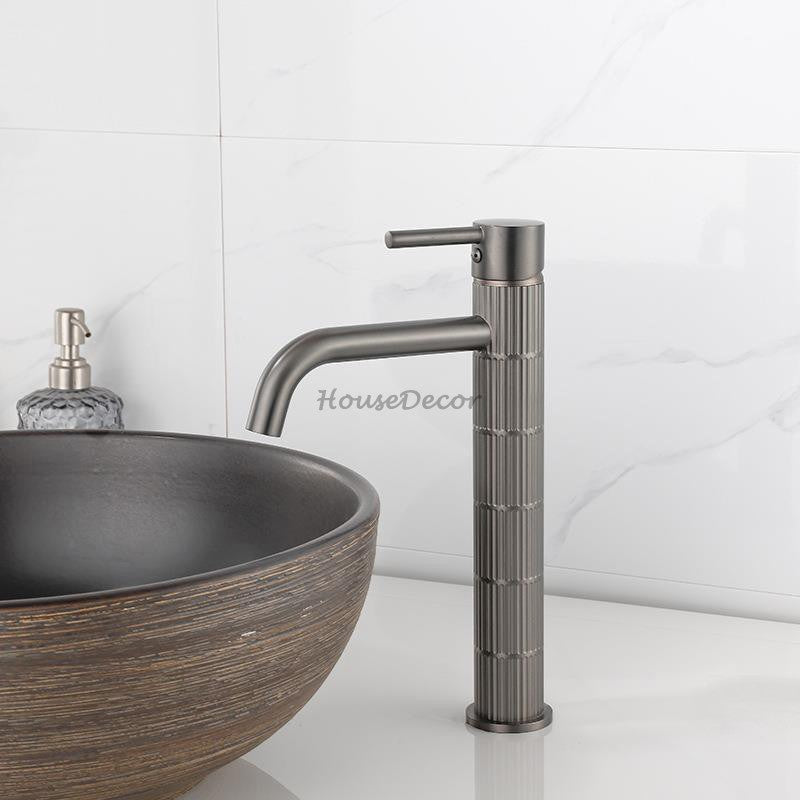Modern Brass bath shower mixer tap single lever control additional view
