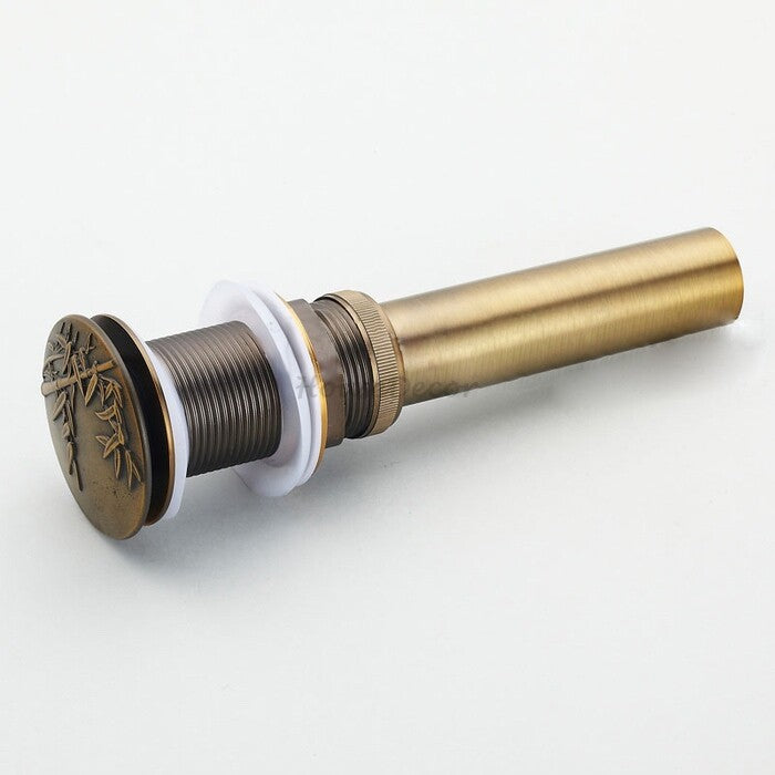 Antique Brass basin waste detailed product view additional view