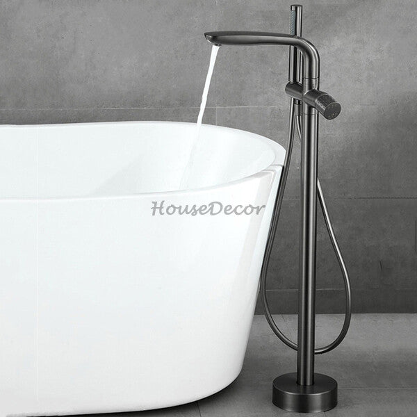 Modern bath shower mixer tap floor mounted design additional view