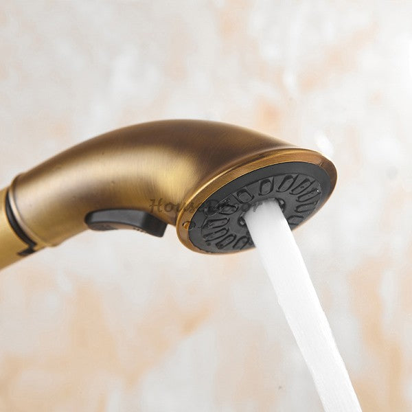 Modern bath shower mixer tap pull out spray additional view