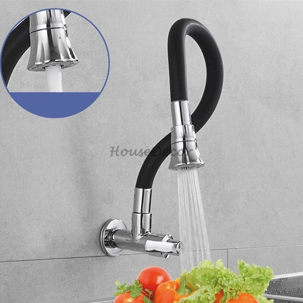 Modern kitchen sink mixer tap swivel spout additional view