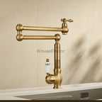 Modern kitchen sink mixer tap swivel spout additional view