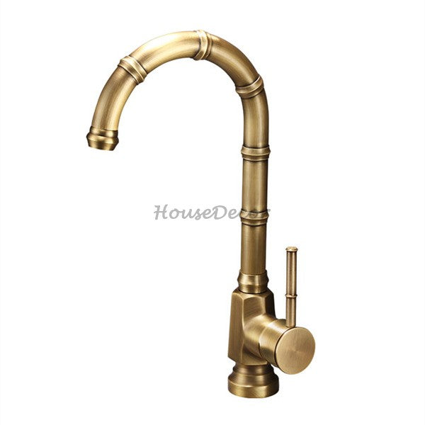 Modern Brass bath shower mixer tap swivel spout main view