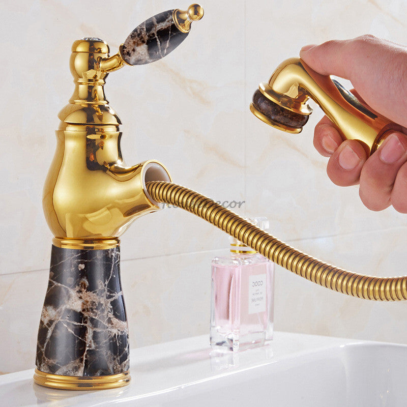 Modern bath shower mixer tap pull out spray additional view