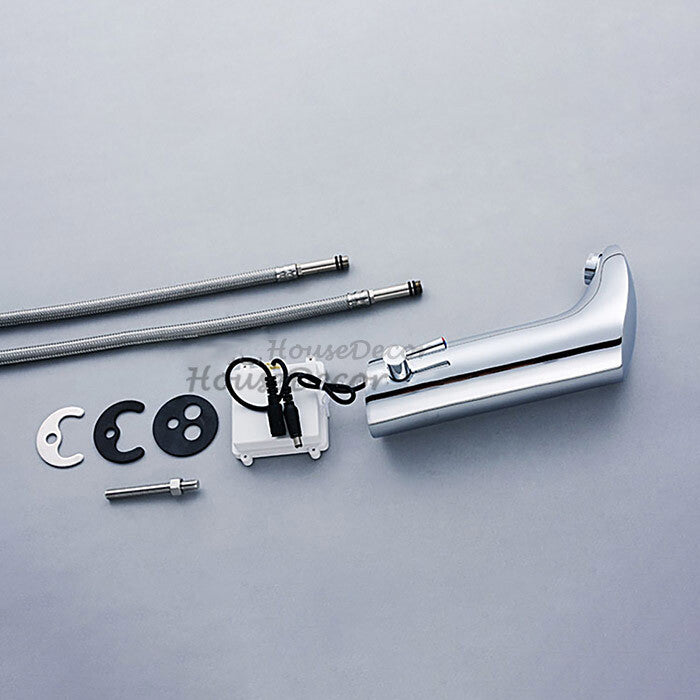 Modern bath shower mixer tap detailed product view detail view