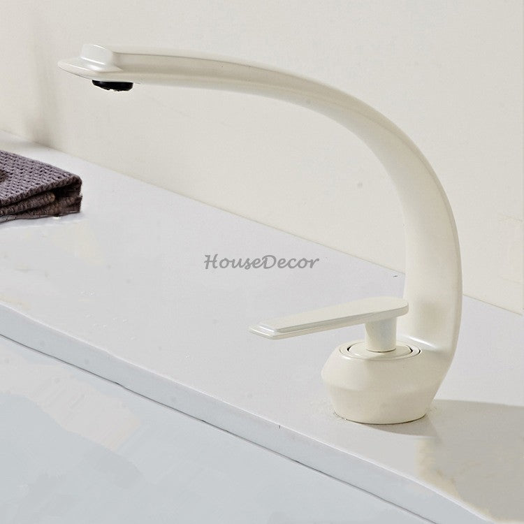 Modern bath shower mixer tap single lever control additional view