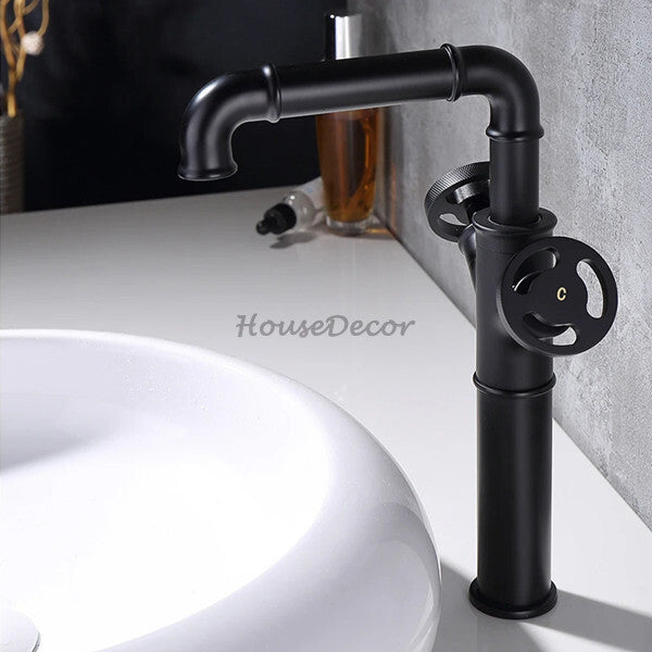 Modern bath shower mixer tap dual handle control additional view