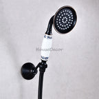 Bronze bath shower mixer tap wall mounted design additional view