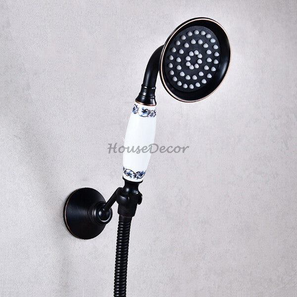 Bronze bath shower mixer tap wall mounted design additional view