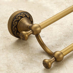 Antique Brass towel rack wall mounted design additional view