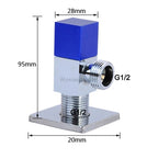 Chrome bath shower mixer tap detailed product view detail view