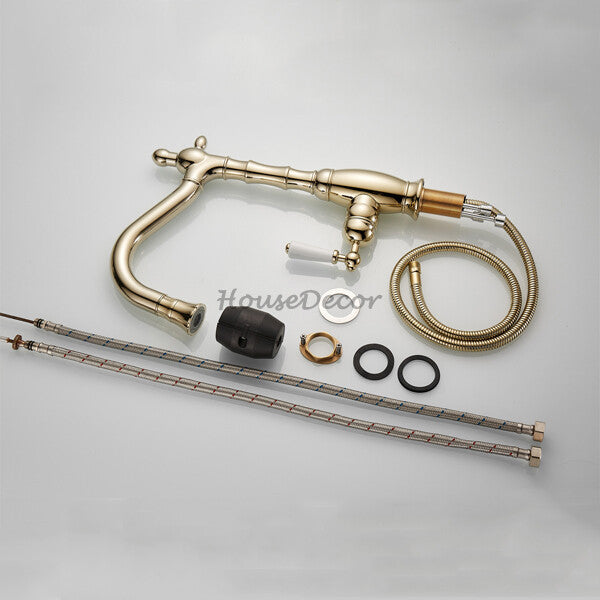 Modern kitchen sink mixer tap pull out spray additional view