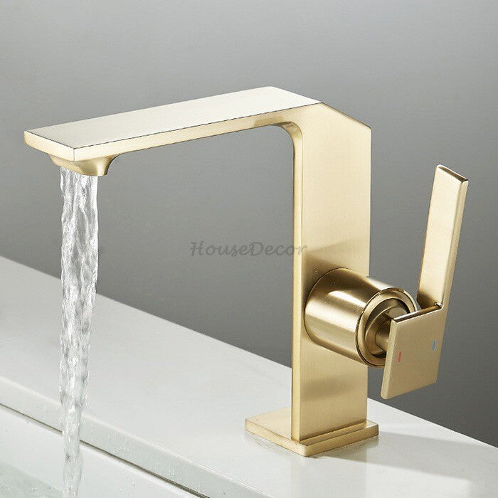Modern bath shower mixer tap waterfall spout additional view