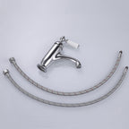 Modern Ceramic bathroom basin mixer tap detailed product view additional view