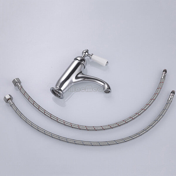 Modern Ceramic bathroom basin mixer tap detailed product view additional view