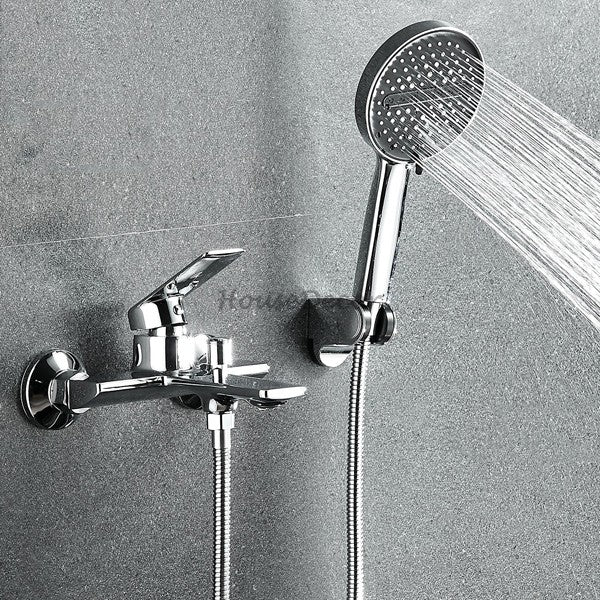 Modern bath shower mixer tap wall mounted design additional view