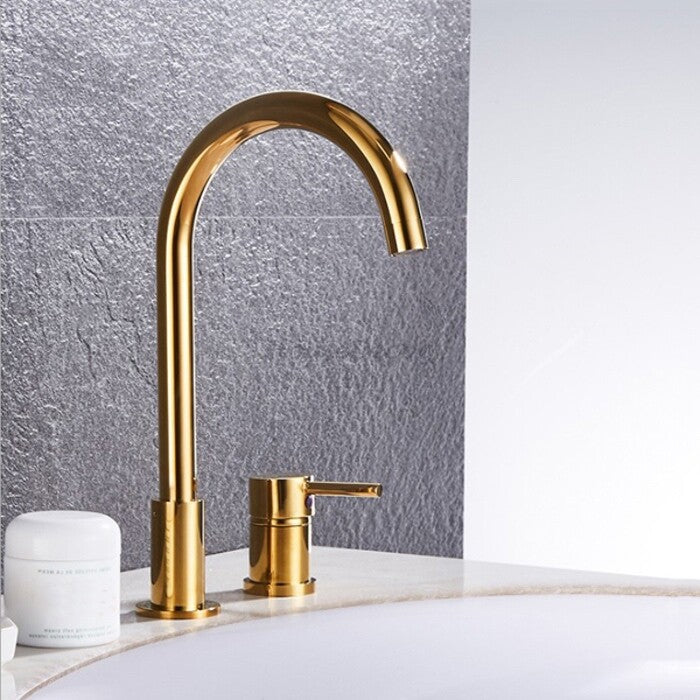 Modern bath shower mixer tap single lever control additional view
