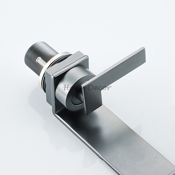 Brass bath shower mixer tap waterfall spout additional view