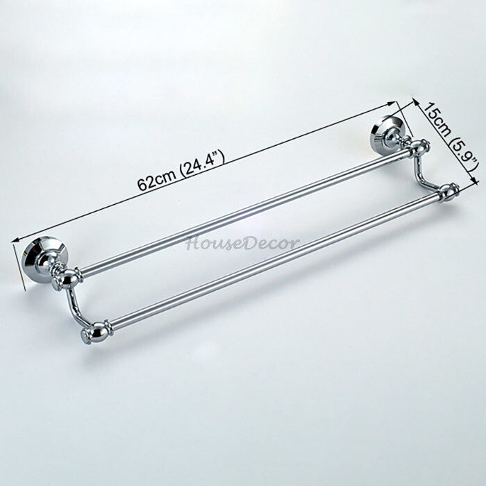 Modern towel rack wall mounted design detail view