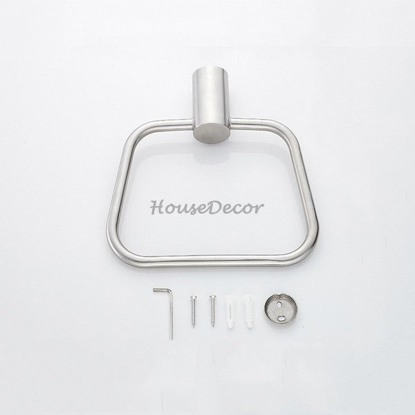Modern Stainless Steel towel ring wall mounted design additional view