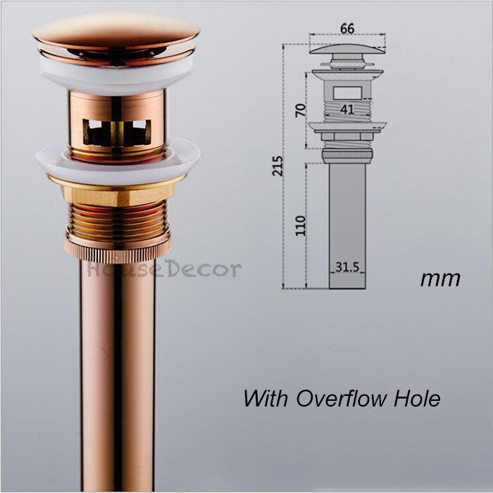 Gold basin waste detailed product view detail view