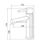 Modern bath shower mixer tap single lever control additional view
