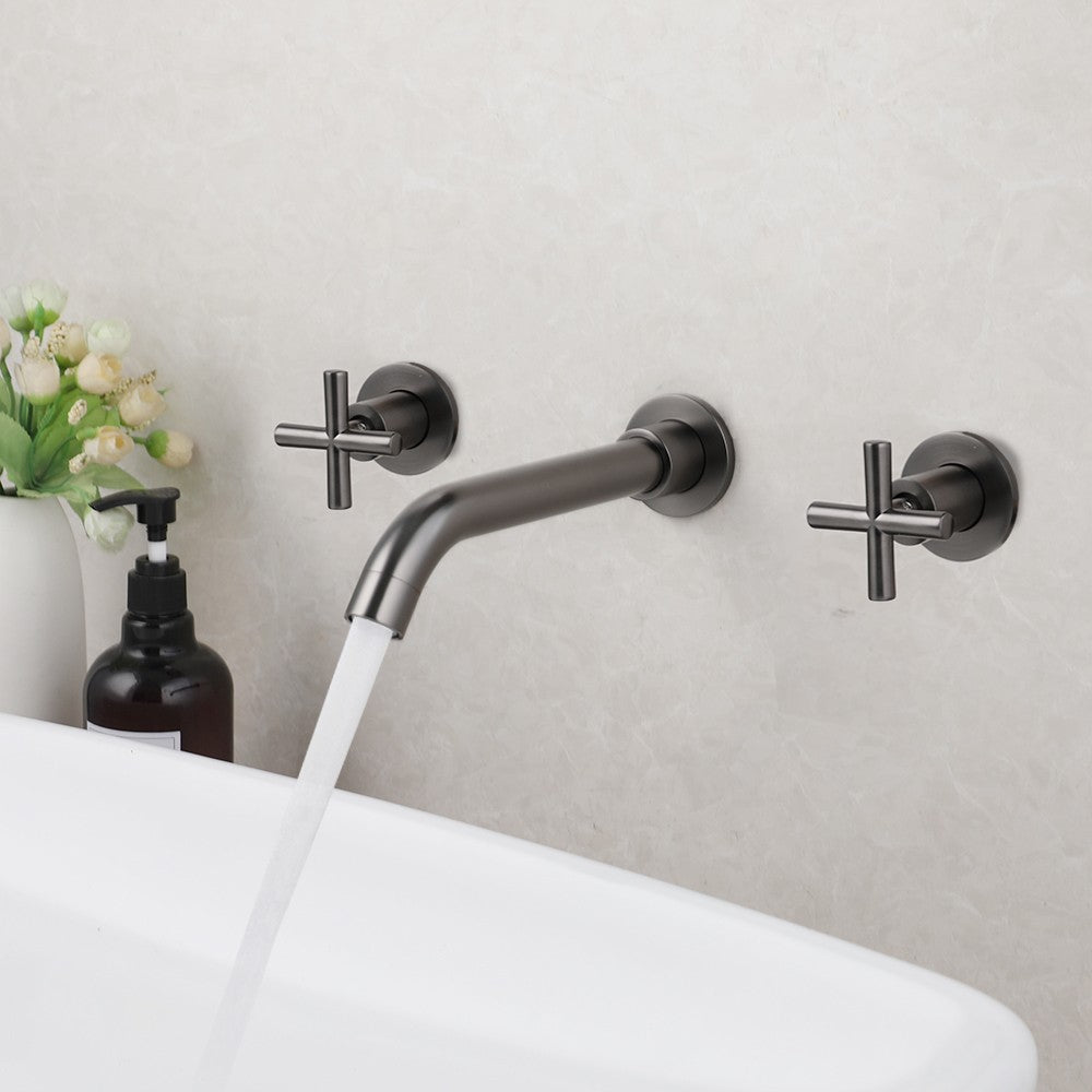 Brass bath shower mixer tap wall mounted design additional view