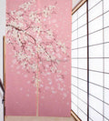 Modern Fabric doorway curtain room divider design main view
