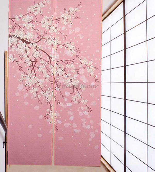 Modern Fabric doorway curtain room divider design main view