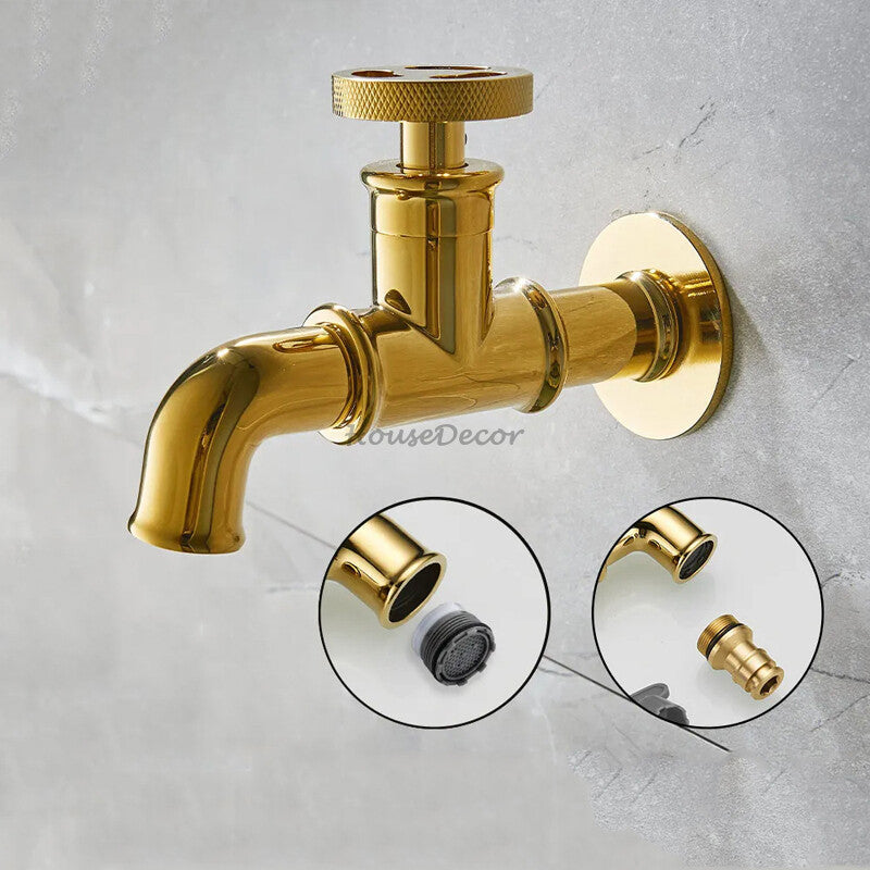 Modern utility faucet detailed product view detail view