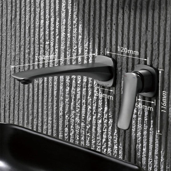 Modern bath shower mixer tap wall mounted design additional view