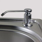 Brass Stainless Steel kitchen sink mixer tap detailed product view main view