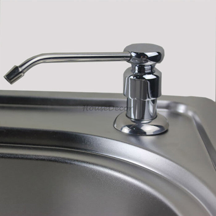 Brass Stainless Steel kitchen sink mixer tap detailed product view main view