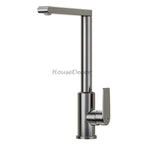 Modern kitchen sink mixer tap swivel spout main view