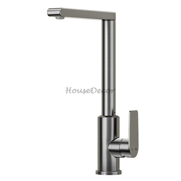 Modern kitchen sink mixer tap swivel spout main view