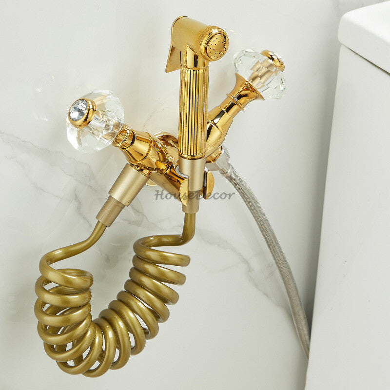 Gold home product handheld shower set additional view