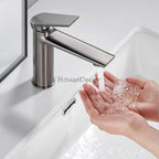 Brass bath shower mixer tap single lever control additional view
