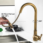 Modern kitchen sink mixer tap pull out spray additional view