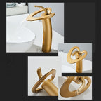 Modern bath shower mixer tap waterfall spout additional view