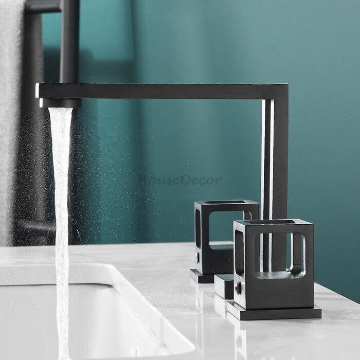 Modern bath shower mixer tap deck mounted design additional view