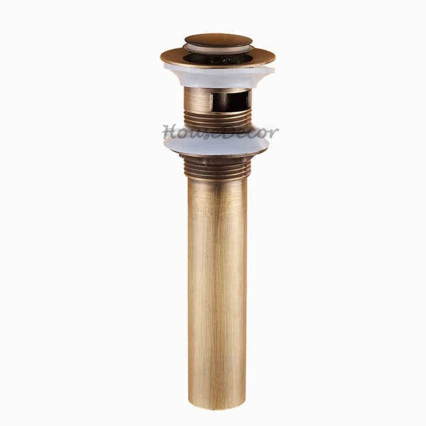 Antique Brass basin waste detailed product view main view
