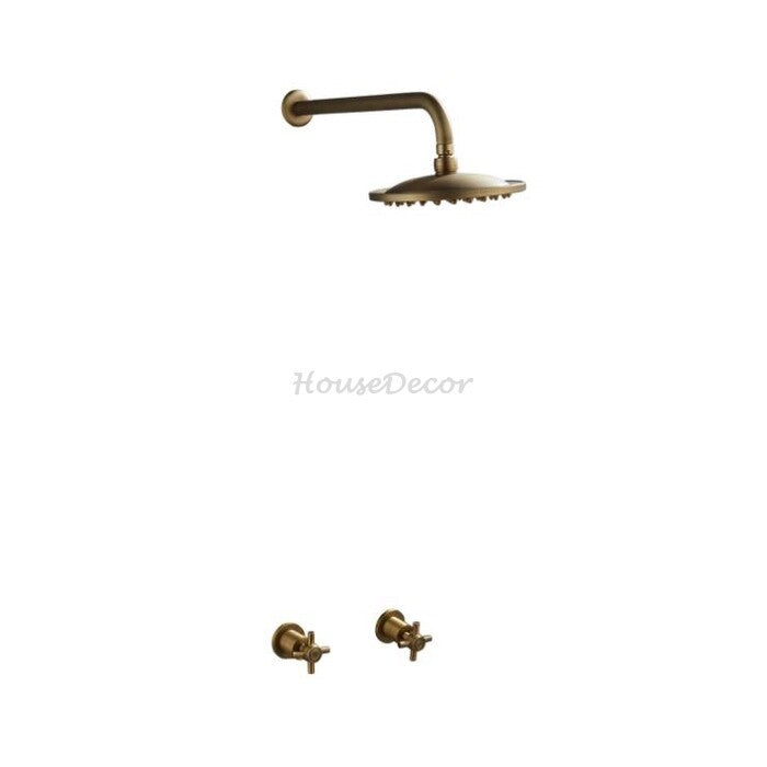 Antique Brass bath shower mixer tap detailed product view main view